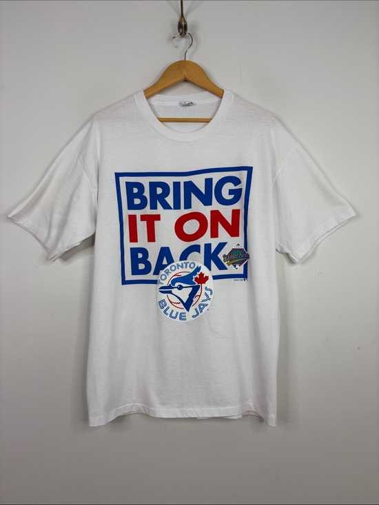 Vintage Other - Vintage Toronto Blue Jays T Shirt Mens XL 90s World Series Baseball Crew Neck